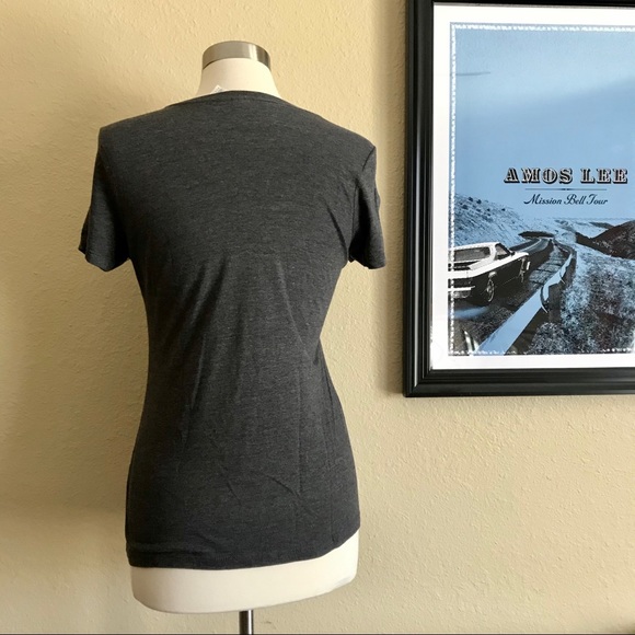 District Gray VW Van Hippie Boho T-Shirt Small *S2 - Picture 4 of 7